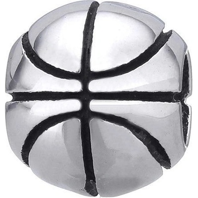 Šperky4U Navlékací ocelový přívěšek korálek baseballový míč K0048