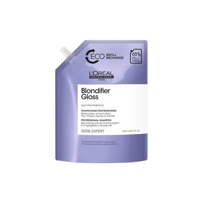 L'Oréal Série Expert Blondifier Gloss Shampoo náhradní náplň 1500 ml