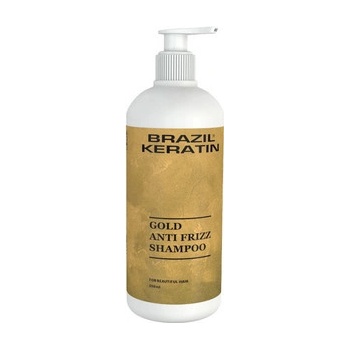 Brazil Keratin Gold Anti Frizz Shampoo 550 ml