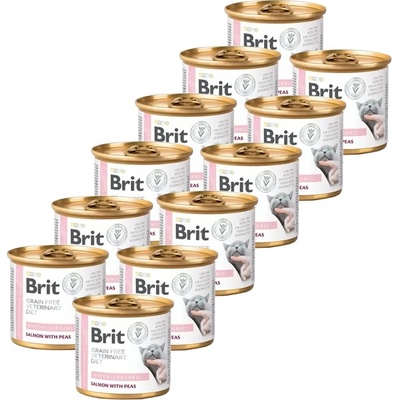 Brit Veterinary Diets GF cat Hypoallergenic 12 x 200 g