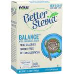 NOW NOW Better Stevia Packets Balance, 100 Packets