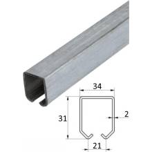 Profil PICCOLO 34x31x2mm pozinkovaný Rozměry: 6m