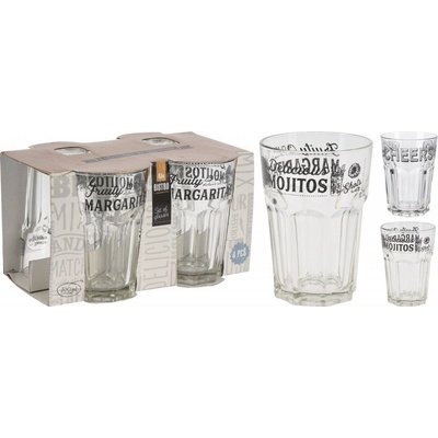 MAKRO Pohár sklo 4 x 360 ml