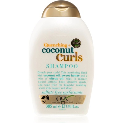 OGX Coconut Curls шампоан за чуплива и къдрава коса 385ml