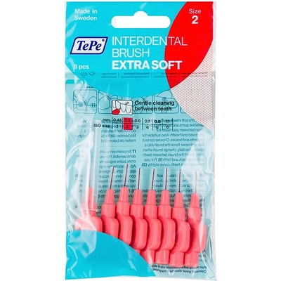 TePe Extra Soft четки за междузъбно пространство 0, 5 mm 8 бр
