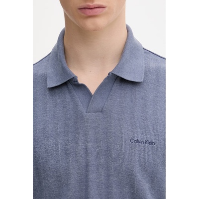 Calvin Klein тениска с яка мъжка с памук (LV04LG209G)
