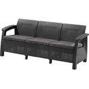 Záhradná pohovka Allibert Corfu Love Seat Max - Graphite