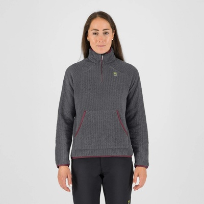 Karpos Rocchetta Half Zip Smoked/Crimson