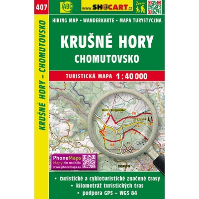 Turistická mapa Krušné hory