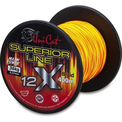 Uni Cat Šňůra 12 X Superior Line 400m 0,50mm