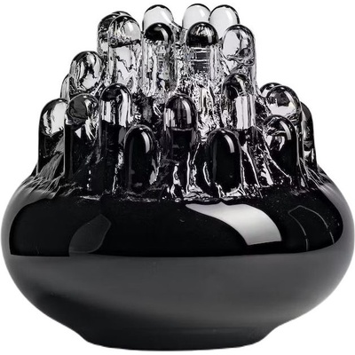 Kosta Boda Свещник за чаена свещ Polar 33 см черен (7062006)