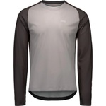 POC Мъжка фланелка с дълъг ръкав за колоездене POC Motion Air L/S Jersey Cycling jersey - Granite Grey - размер XXL (056-3686-0316)