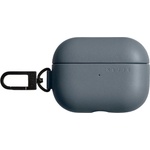 Mujjo Кожен (естествена кожа) кейс за Apple Airpods Pro 3 - Mujjo Echelon Leather Case (тъмносин) (MUJJO-AP-003-BS)