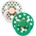BIBS Залъгалки Bibs - Colour Studio Polka, 0-6 м, 2 броя, Petal/Cactus (11034106)
