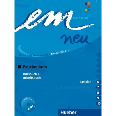 em neu 2008 Brückenkurs: Kursbuch + Arbeitsbuch, Lektion 6–10 mit Arbeitsbuch-Audio-CD - Lucie Hlavatá