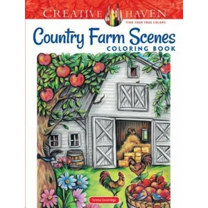 Creative Haven Country Farm Scenes Coloring Book (ISBN: 9780486836737)