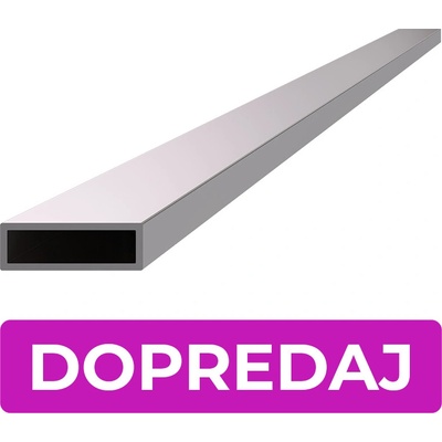 DOPREDAJ profil 30 x 10 x 1,5 x 5000 mm, brúsená AISI 304