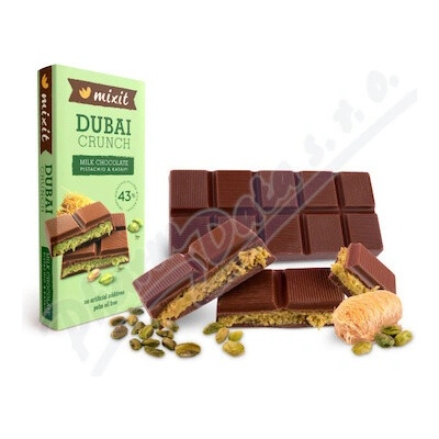 Mixit Dubajská čokoláda s pistáciovou náplňou 70 g