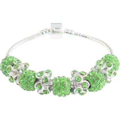Bando náramok Crystal K980 viacfarebný zelená