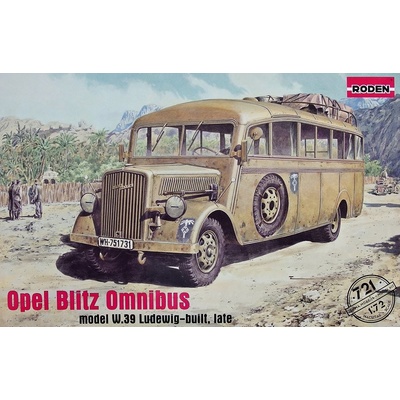 Roden Opel Blitz Omnibus Model W.39 Ludewig Late 1:72