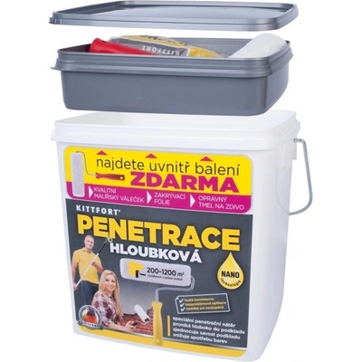 Kittfort Penetrácia hĺbková Nano SET 10 kg