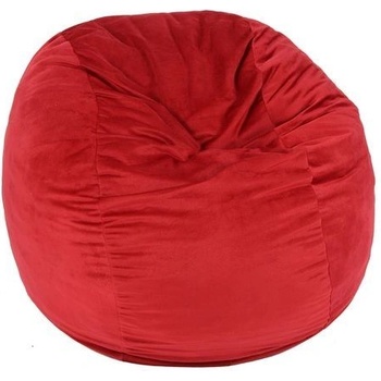 Image 1 of PUFRELAX Пуф барбарон, 400л. , Matusalem - Red Diamond, Перящ се калъф, Подходящ за деца, Пълнеж с микс от мемори пяна и дунапрен, Гама Plush Honey (PUF-M-M-PH-REDM-k)