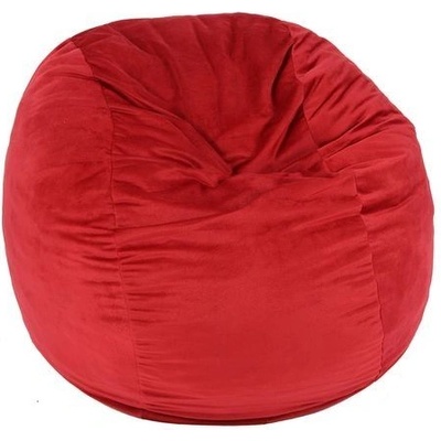 PUFRELAX Пуф барбарон, 400л. , Matusalem - Red Diamond, Перящ се калъф, Подходящ за деца, Пълнеж с микс от мемори пяна и дунапрен, Гама Plush Honey (PUF-M-M-PH-REDM-k)