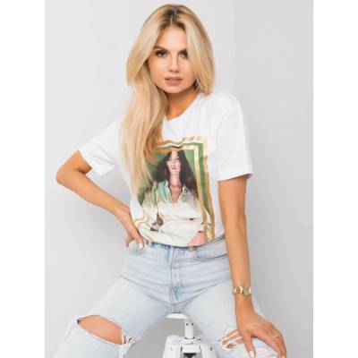 T shirt HB TS 3025.18P white biela