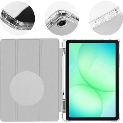 OBAL:ME MistyTab Puzdro pre Samsung Galaxy Tab A11/A9 8596311296482 Light Gray