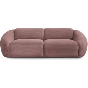 Bobochic Розов диван от рипсено кадифе 250 cm Tina - Bobochic Paris (WT-FORL-3----W_1 P1140)