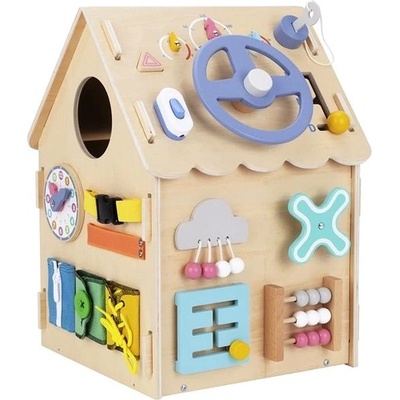 eliNeli activity board domeček natur – Sleviste.cz