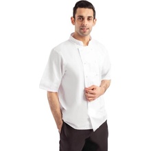 Whites Chefs Clothing Boston krátký rukáv bílý XL