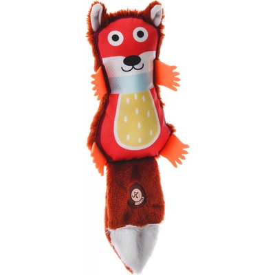 JK ANIMALS Líška pískacia hračka 32 cm