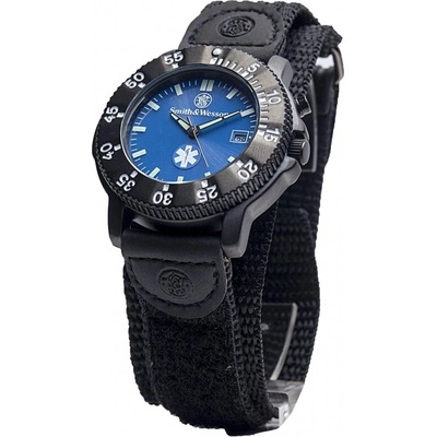 Smith & Wesson EMT s nylonovým remienkom ČIERNO/MODRÉ