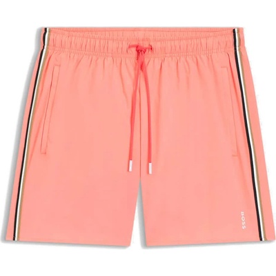 HUGO BOSS Бански гащета BOSS Iconic 10239741 01 swimming shorts - Pink (Bright Pink)