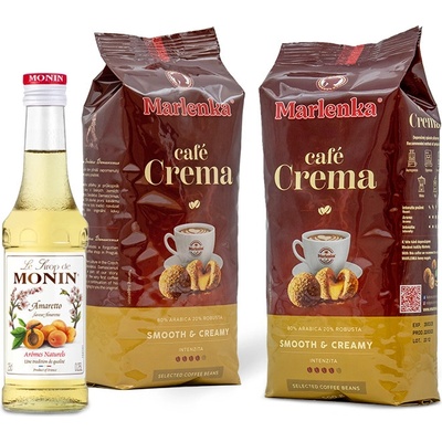 MARLENKA café Crema 2 x 0,5 kg