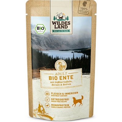 Wildes Land Adult Kachní maso s batáty Bio 125 g