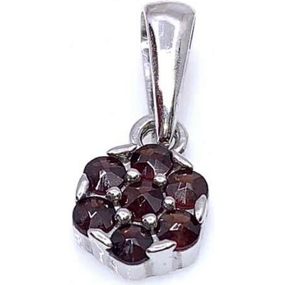 Český Granát Jan Kos jewellery Stříbrný přívěsek 32107846