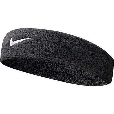 Nike Swoosh headband black/white – Zboží Mobilmania