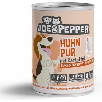 Joe & Pepper Adult Dog čisté kuřecí s bramborami 6 x 400 g