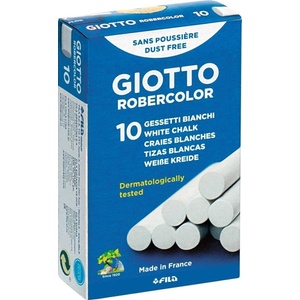 GIOTTO Robercolor Тебешир White 10 бр (F538700)