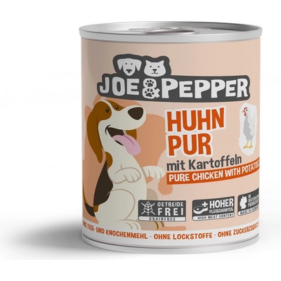 Joe & Pepper Dog čisté kuřecí s bramborami 6 x 800 g