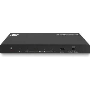 ACT Hdmi Сплитер ac7832 4К hdmi сплитер, 1 вход. 4 hdmi изхода act (ewent-act-split-ac7832)