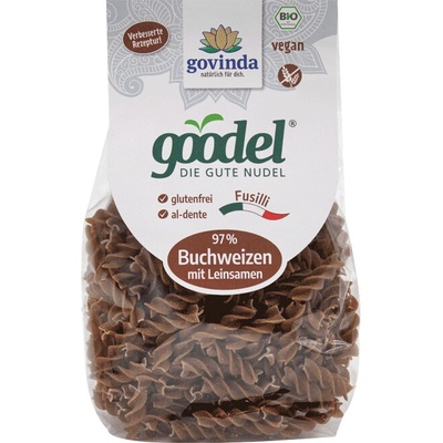 Govinda Pohankové fusilli se lněným semínkem 250 g