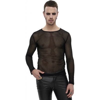 Devil Fashion gothic and punk tričko Basic Style čierne