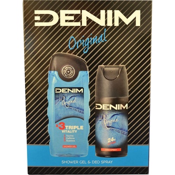 Denim Originál deospray 150 ml + sprchový gel 250 ml dárková sada