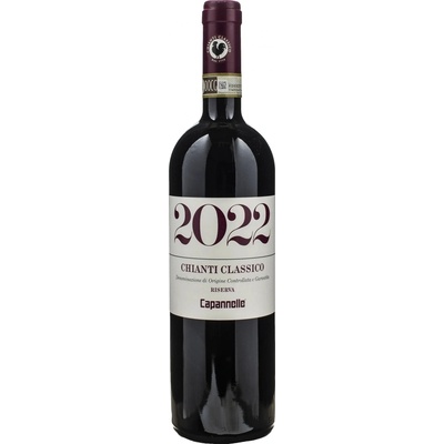 Capannelle Chianti Classico Riserva 2022 Červené 13% 0,75 l (holá láhev)
