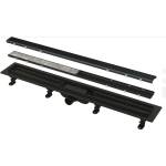 Alcadrain Комплект душ канал с капак Alca APZ19 Черен Simple 75 см (APZ19BLACK-750)