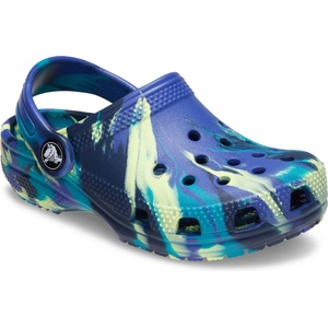 Crocs Детски сандали Crocs Kid's Classic Marbled Clog Sandals - Navy / Turbo Teal - размер 20-21 (EU) (702-1587-0812)