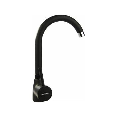 Pyramis Bello Standing Carbon Kitchen Faucet (090918501 Carbon Granite)